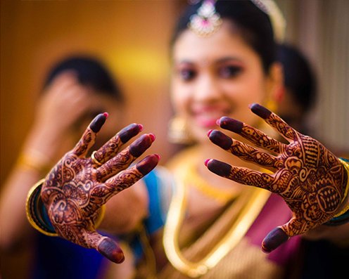 Bridal makeup